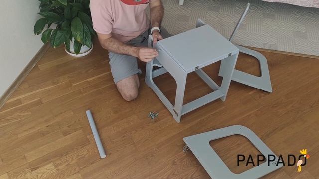 Сборка башни помощника Монтессори смотреть онлайн