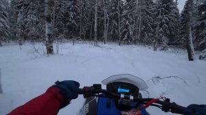 Самый дешевый снегоход! Обзор и тест снегохода Ataki WD 150