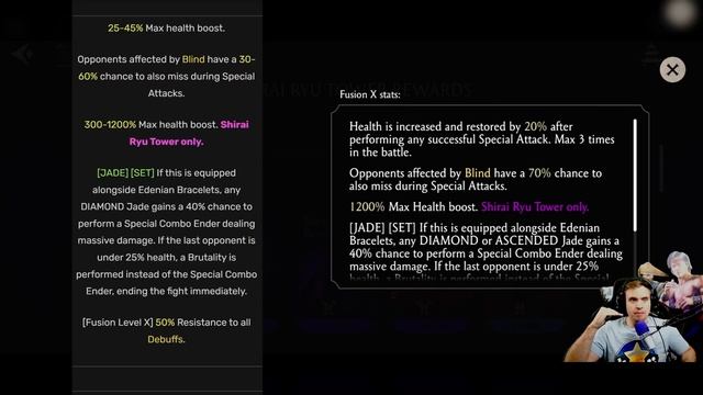 MK Mobile. Shirai Ryu Tower Gear Got INSANE BUFFS! Every Gear Change Review, BEST GEAR in The Game! смотреть онлайн