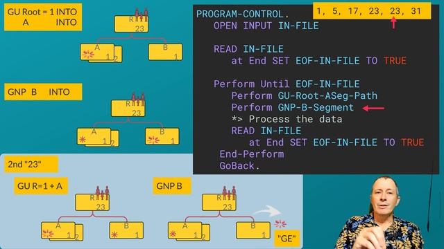 IMS Multiple Positioning Part 3... Get Unique Path issue for Input File Driven Programs. смотреть онлайн
