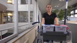 Тележка ВолеоПро в работе