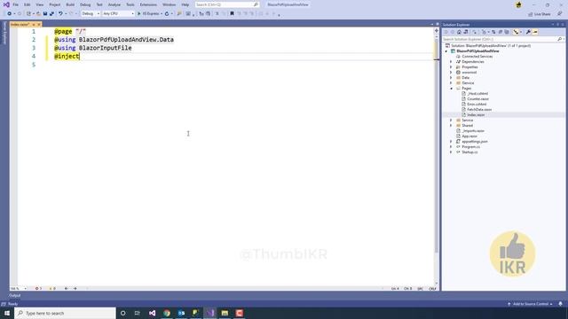 Blazor : PDF Viewer || PDF Upload || 100% Free