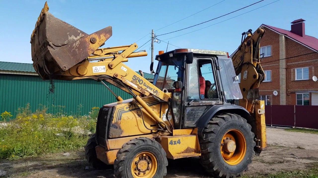 Case 580 Super LE смотреть онлайн