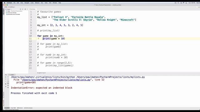 Python Programming - Lists (Part II) - Paul Mahon смотреть онлайн