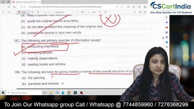 FREE CSEET Jackpot Marathon for November 2023 Exam | Complete ICSI MCQ Book Solving смотреть онлайн