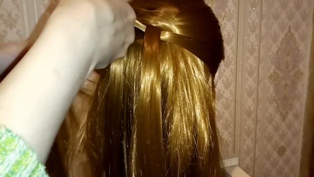 Урок 19.Коса "Плетёнка" Необычная и красивая прическа. смотреть онлайн