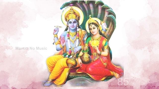Om Lakshmi Narayanaya Namaha 108 Times | Mantra No Music смотреть онлайн