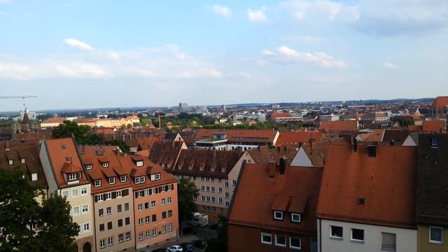 Nürnberg - Blick von der Kaiserburg смотреть онлайн