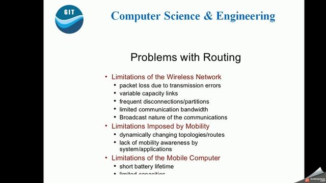 B Tech 8IT/CS MC Unit 5 Dr Sunil Gupta, GIT Jaipur смотреть онлайн