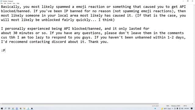 Discord Rate Limit Exceeded and API Blocked Explained смотреть онлайн