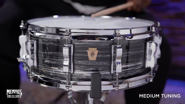 Ludwig 14x5 Classic Maple Snare Drum - Vintage Black Oyster Pearl (LS401XX1Q) смотреть онлайн