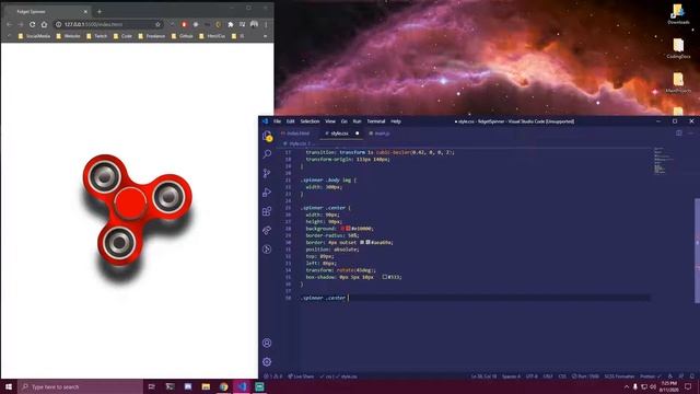 Fidget Spinner - Jquery смотреть онлайн