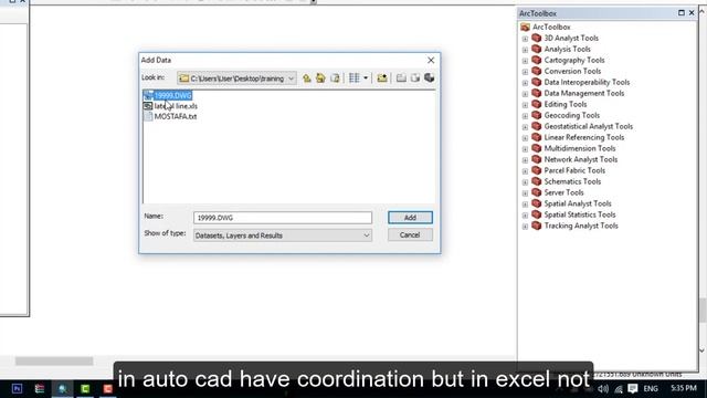 IMPORTING AUTOCAD DRAWING TO ARCGIS PART 4 IN URDU смотреть онлайн