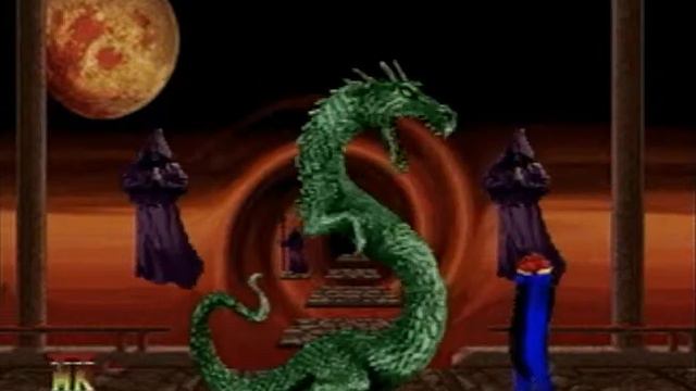 Mortal Kombat 2 - Playstation - Liu Kang - Fatality 1 смотреть онлайн
