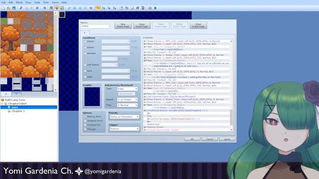 【Game Dev】Making A Visual Novel! In RPGMaker!
