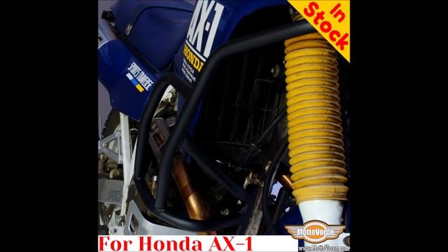 Honda AX-1 сrash bars engine guard смотреть онлайн