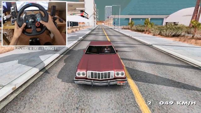 Ford Gran Torino '76 GTA San Andreas ? LOGITECH G29 BEST GRAPHIC смотреть онлайн