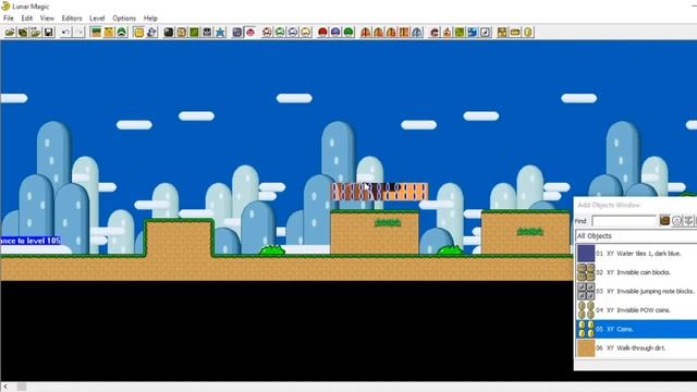 How to Make Custom Levels in Lunar Magic! EASY! смотреть онлайн