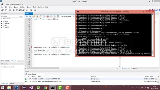 Trabalho Banco de Dados (DUMP) смотреть онлайн