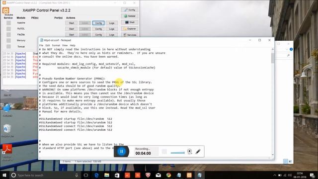 How to install XAMPP Server on Windows 10 || Xampp apache not running || How to solve XAMPP error смотреть онлайн