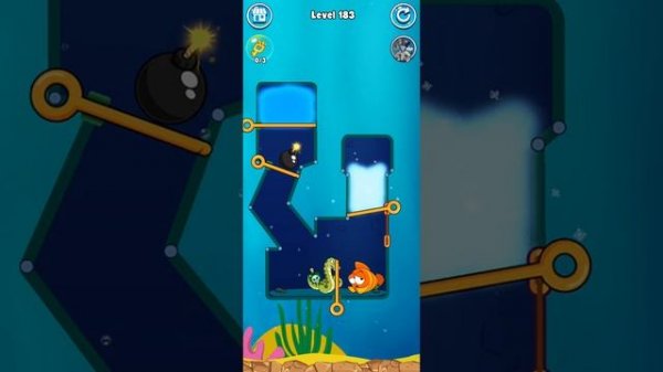 Fishom Fish Rescue New Level Puzzle Pull The Pin | Save The Fish Game