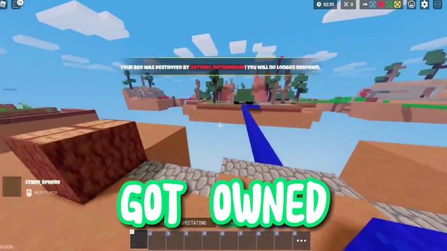 Roblox Bedwars.. but my CAMERA is INVERTED смотреть онлайн