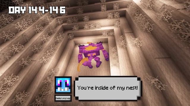 I Survived 1000 Days in CHAPTER 3 in HARDCORE Minecraft! смотреть онлайн