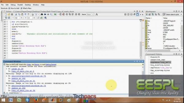 RLE based image encoding and decoding | RLE image compression (latest Project 2020)