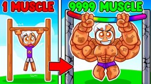 Наберите 9 999 999 МЫШЦ в симуляторе подтягиваний Roblox! перевод - CookieBlox