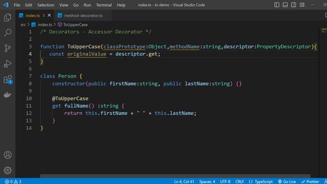 [Arabic] TypeScript : #47 - Accessor Decorator смотреть онлайн