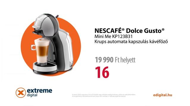 Extreme Digital - Irány a suli! - Krups Dolce Gusto KP123B31 Mini Me kapszulás kávéfőző смотреть онлайн