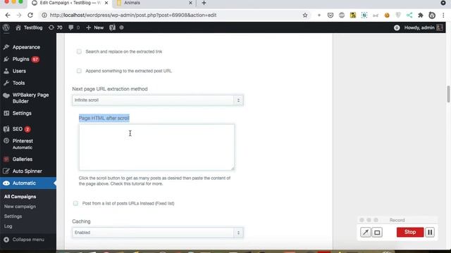 how to import infinite scroll pages to WordPress смотреть онлайн