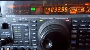 Yaesu FT-1000 демонстрация