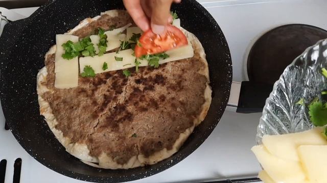 Бризоль в лаваше! Каляма! Лёгкий рецепт! Турецкая кухня. Түрк ашканасынан Калама тамагы смотреть онлайн