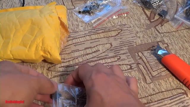 Еще одна посылка с разными мелкими радиодеталями смотреть онлайн
