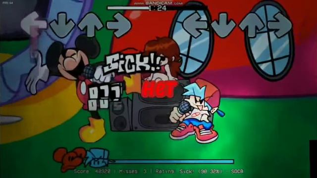 [Welcome][Фан перевод на русском]FNF VS MOUSE