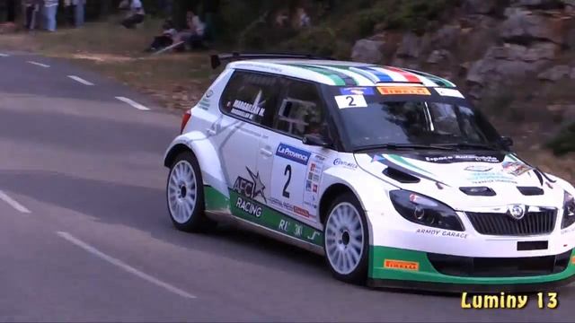 Rallye de La Ste Baume 2014 Mathieu Margaillan Skoda Fabia S2000 смотреть онлайн
