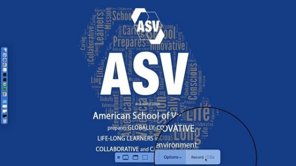 Recording your mac screen with Cmd + Shift + 5