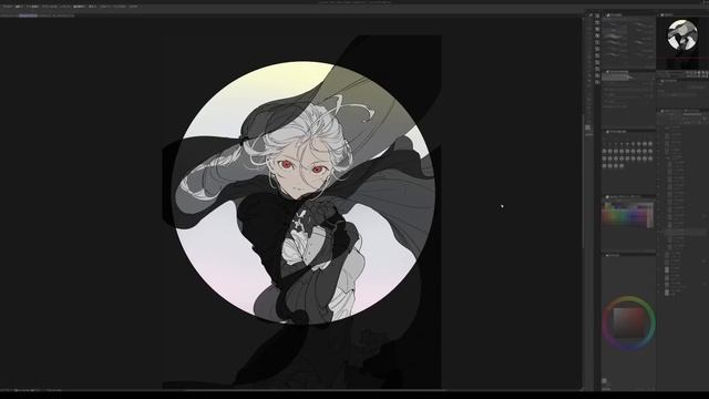 米山舞 ノーカットメイキング_RAY - DAWN SSS Re\arise ×CLIP STUDIO PAINT