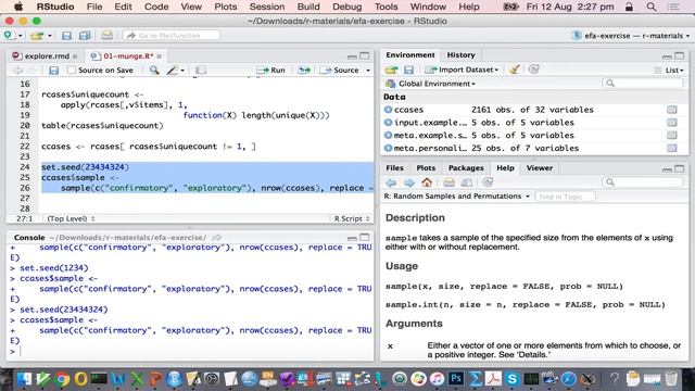 Exploratory Factor Analysis of Big 5 Personality using R and ProjectTemplate смотреть онлайн