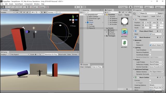 CONSIGUE un ESPEJO en Unity (Tutorial Sencillo!) смотреть онлайн