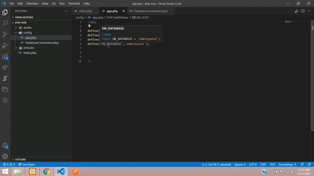 PHP OOP Tutorial 1: How to Connect Database in PHP Using OOP | PHP OOP Database Connection w/ mysql смотреть онлайн