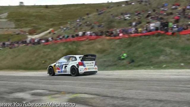Volkswagen Polo R WRC Sound! - 11° Rally Legend 2013 смотреть онлайн