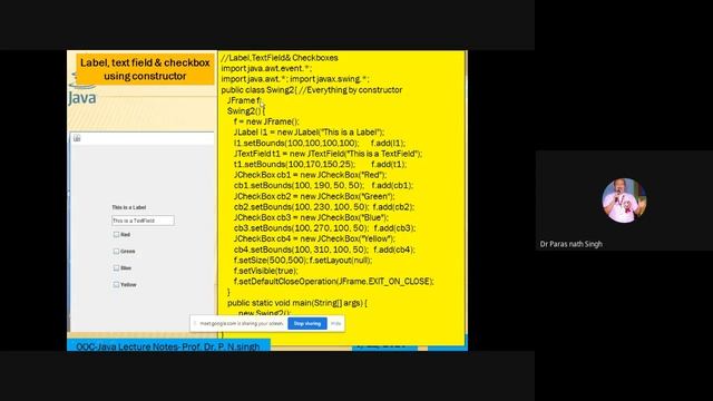 OOC-Java Swings-Dr. P. N. Singh смотреть онлайн
