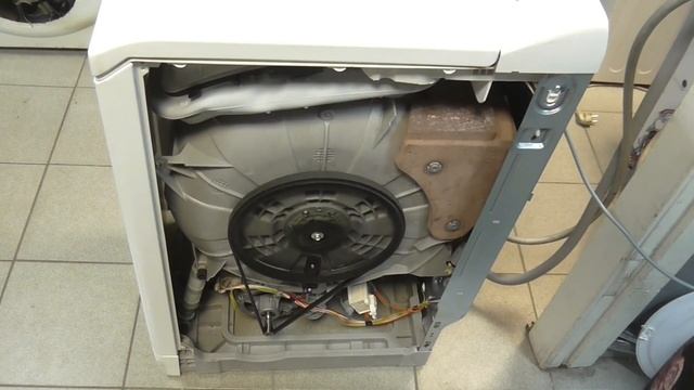 Стиральная машина Zanussi Zwq5105 / ошибка E71 / диагностический режим