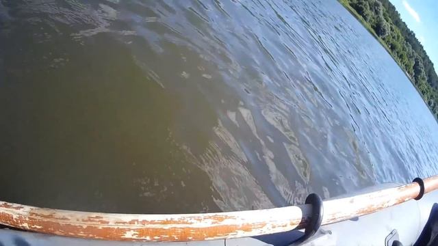 Рыбалка на спиннинг с лодки. Ока , июнь 2019. смотреть онлайн