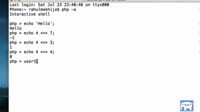 Whats new in PHP 7 in Hindi ( Combined Comparison / Spaceship Opeartor ) | Part-6 смотреть онлайн