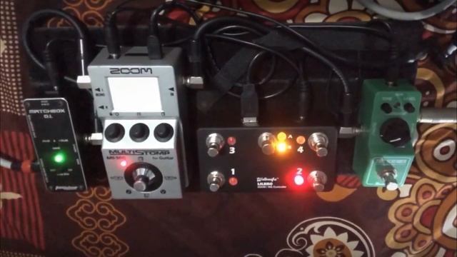 Review LILBRO from WatoneFx - Effect controller for Zoom MS50G смотреть онлайн