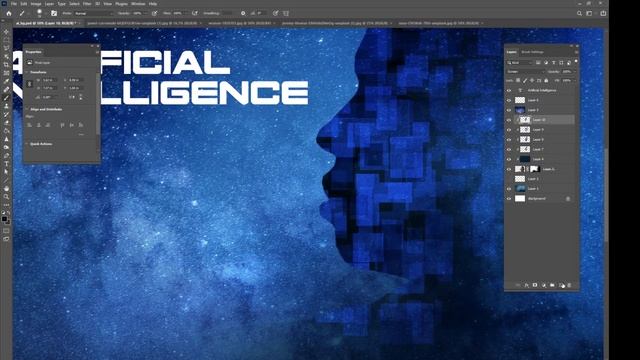 Photoshop Tutorial - Create a Digital Poster смотреть онлайн