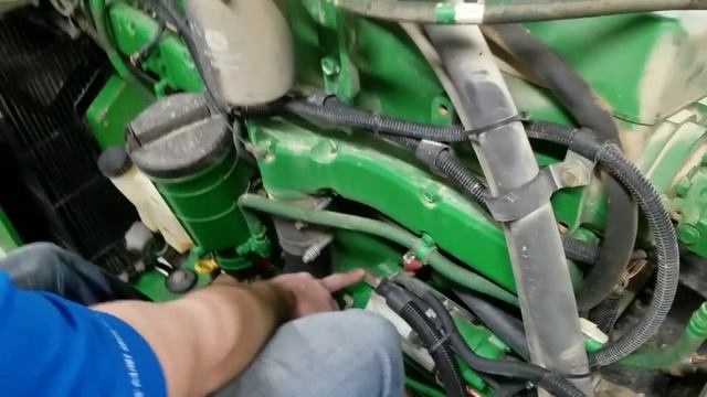 John Deere 9320 -- HP9020 Module Installation смотреть онлайн